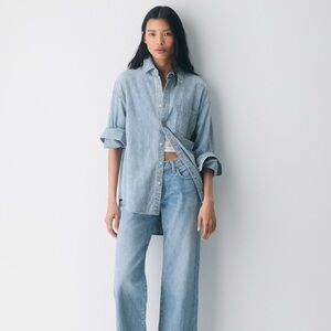Aritzia Denim Forum The '80s Comfy Denim Shirt